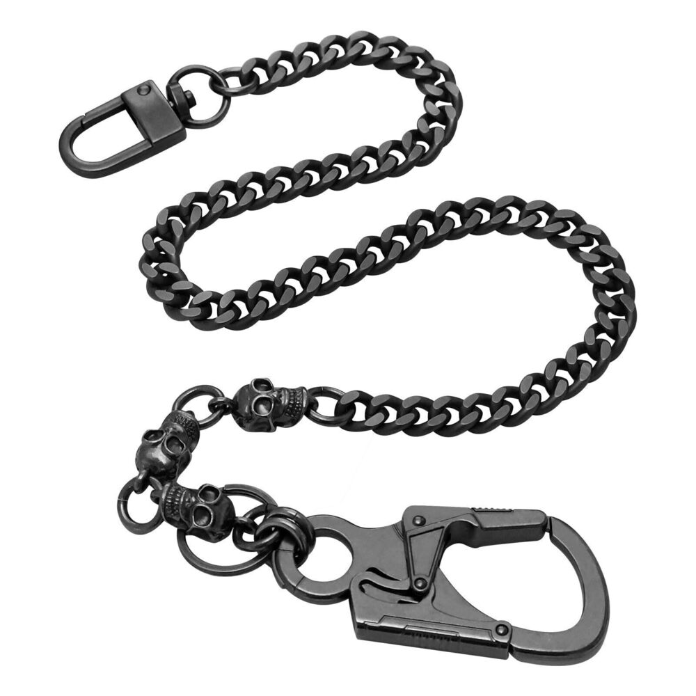 1160 Skull Pants Chain ,25''Heavy Punk Biker Anti-Theft Wallet Chains